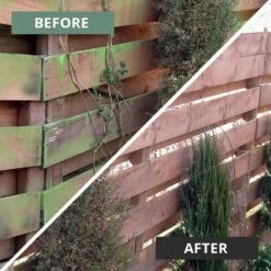 MossOff Chemical Free Multi Surface 5L - Clears Moss & Algae On Hard Surfaces -Outdoor Garden Care Shop before after6