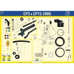 Cooper Pegler CP15 2000 Series Knapsack 15 L 846341 -Outdoor Garden Care Shop cp 2000 parts poster 1