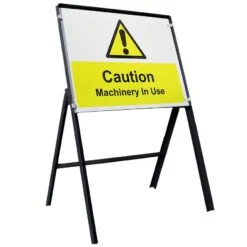 Machinery In Use Sign -Outdoor Garden Care Shop machinery sign 2 1