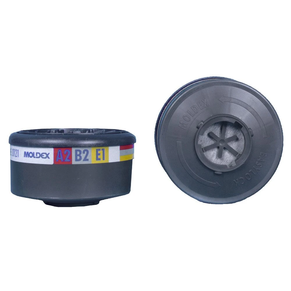 Moldex 9500 A2B2E1 GAS & VAPOUR FILTER (1 Pair) 2 Moldex 9500 A2B2E1 GAS & VAPOUR FILTER (1 Pair) - Image 2