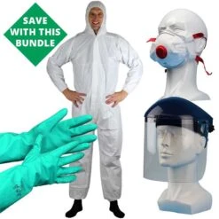 Safety Clothing Bundle -Outdoor Garden Care Shop safety bundle with message 1